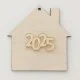 Σπιτάκι διακοσμητικό 9cm ξύλινο & Plexiglass 2026 # 10