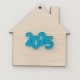 Σπιτάκι διακοσμητικό 9cm ξύλινο & Plexiglass # 10 Σπιτάκι διακοσμητικό 9cm ξύλινο & Plexiglass # 10