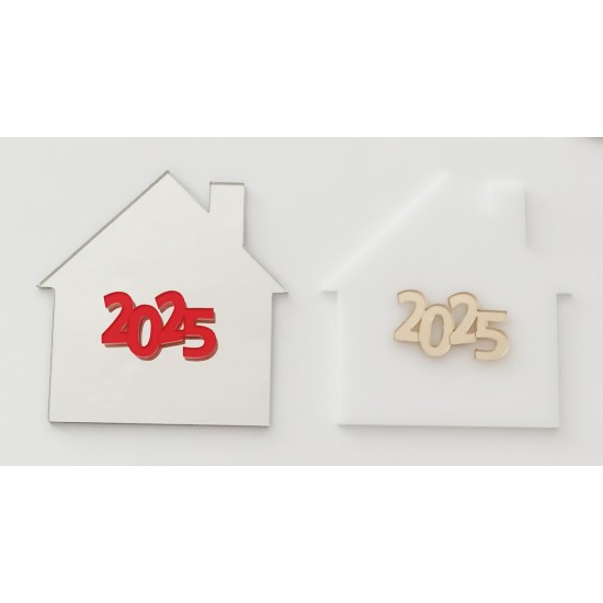 Σπιτάκι διακοσμητικό 9cm Plexiglass # 6 Σπιτάκι διακοσμητικό 9cm Plexiglass # 6