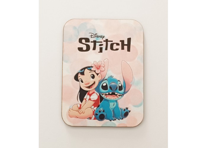 Ξύλινο διακοσμητικό Stitch #4 Ξύλινο διακοσμητικό Stitch #4