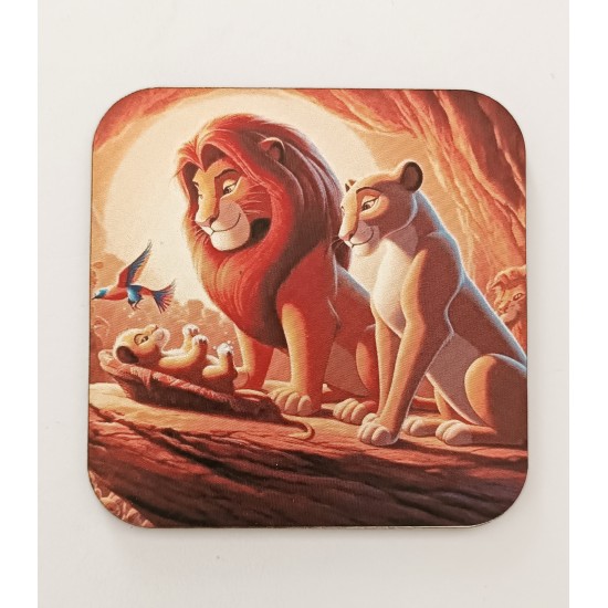 Ξύλινο διακοσμητικό Lion King #7 Ξύλινο διακοσμητικό Lion King #7