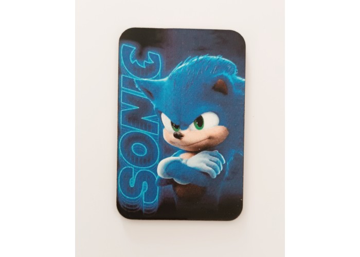 Ξύλινο διακοσμητικό Sonic #4 Ξύλινο διακοσμητικό Sonic #4