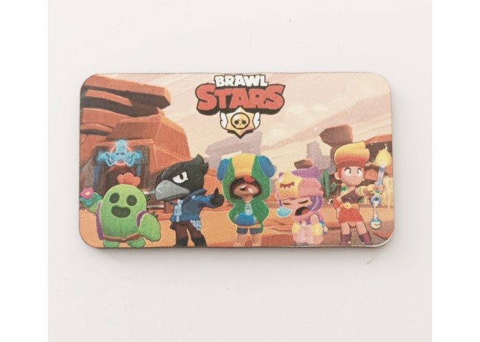 Ξύλινο διακοσμητικό Brawl Stars #1 Ξύλινο διακοσμητικό Brawl Stars #1