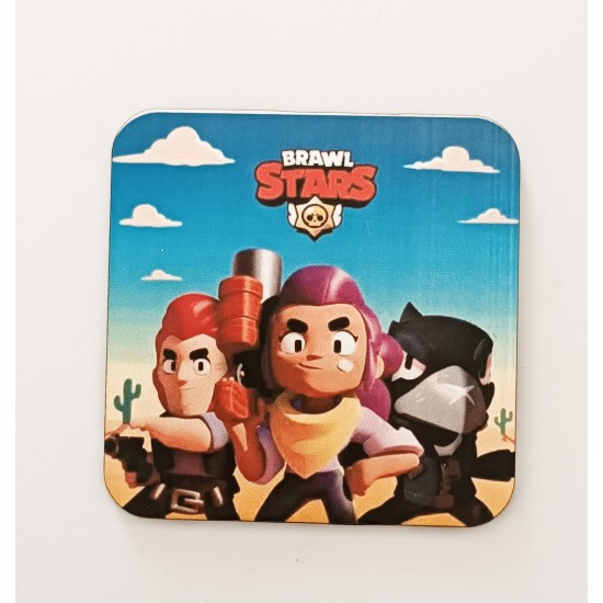 Ξύλινο διακοσμητικό Brawl Stars #2 Ξύλινο διακοσμητικό Brawl Stars #2