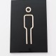 Ταμπέλα σήμανσης WC Plexiglass 15cn x 10cm Ταμπέλα σήμανσης WC Plexiglass 15cn x 10cm