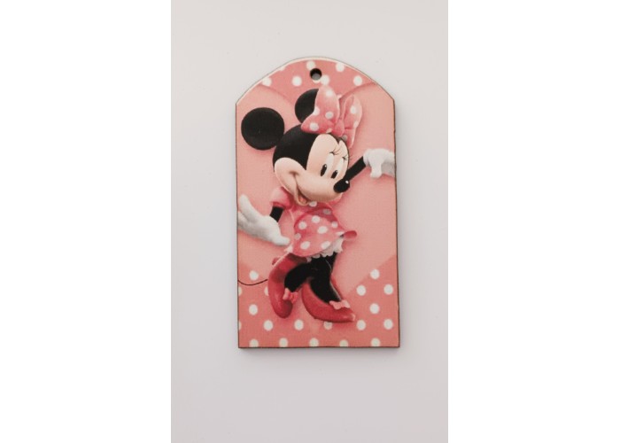 Ξύλινο διακοσμητικο Minnie #12 