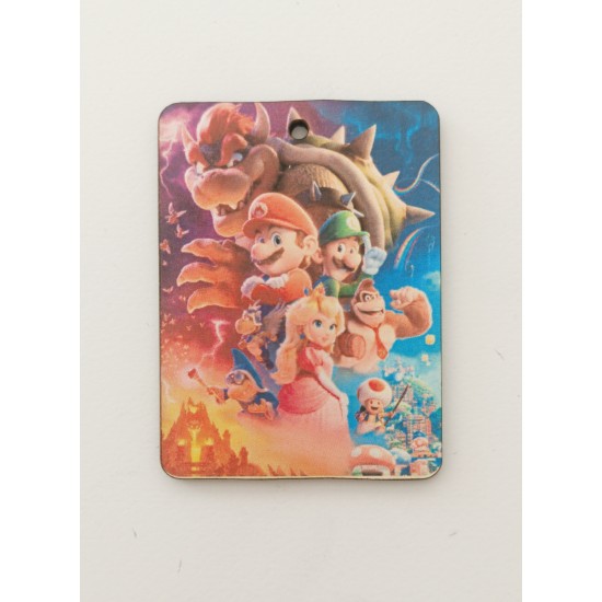 Ξύλινο διακοσμητικό Super Mario #5 Ξύλινο διακοσμητικό Super Mario #5