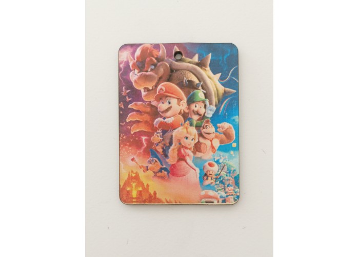 Ξύλινο διακοσμητικό Super Mario #5 Ξύλινο διακοσμητικό Super Mario #5