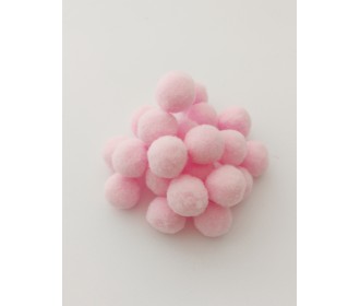 Πομ Πομ Ροζ 2cm 50τεμ Πομ Πομ Ροζ 2cm 50τεμ