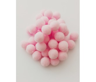 Πομ Πομ Ροζ 1.5cm 100τεμ Πομ Πομ Ροζ 1.5cm 100τεμ