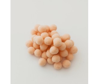 Πομ Πομ Σομόν 1.5cm 100τεμ Πομ Πομ Σομόν 1.5cm 100τεμ