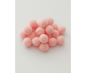 Πομ Πομ Βaby Pink 2cm 50τεμ Πομ Πομ Βaby Pink 2cm 50τεμ
