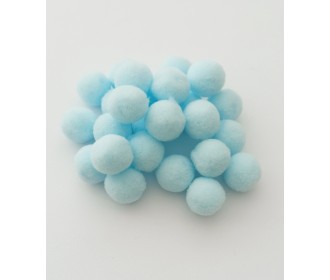 Πομ Πομ Βaby Blue 2cm 50τεμ Πομ Πομ Βaby Blue 2cm 50τεμ