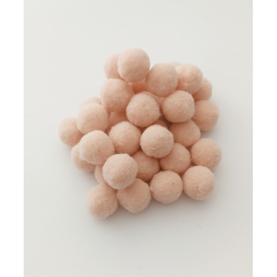 Πομ Πομ Nude 2cm 50τεμ