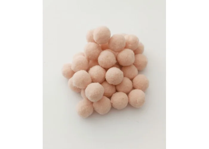 Πομ Πομ Nude 2cm 50τεμ