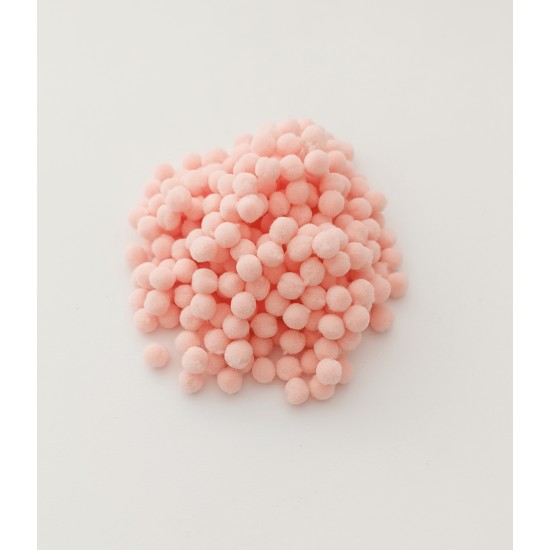 Πομ Πομ Βaby Pink 1cm 500τεμ