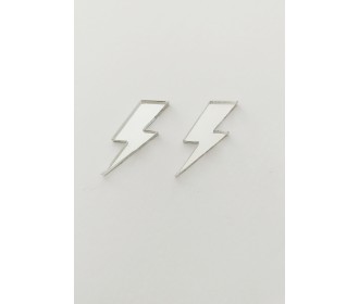 Σκουλαρίκια Plexiglass Κεραυνός  Σκουλαρίκια Plexiglass Κεραυνός