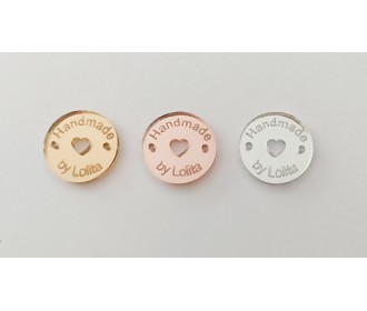 Plexiglass διακοσμητικό στοιχείο Handmade by - 2.5cm Plexiglass διακοσμητικό στοιχείο Handmade by - 2.5cm