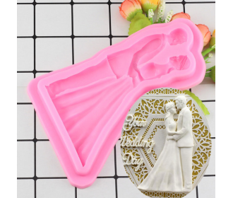 Καλούπι σιλικόνης γαμπρός & νύφη #2 Καλούπι σιλικόνης γαμπρός & νύφη #2