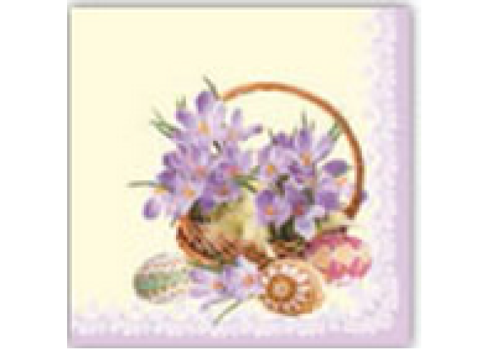 Χαρτοπετσέτα decoupage 33X33 καλάθι Χαρτοπετσέτα decoupage 33X33 καλάθι