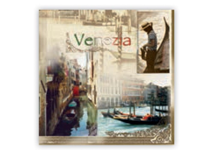 Χαρτοπετσέτα decoupage 33X33 Venezia Χαρτοπετσέτα decoupage 33X33 Venezia