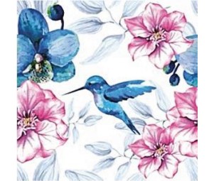 Χαρτοπετσέτα decoupage 33X33 πουλάκι Χαρτοπετσέτα decoupage 33X33 πουλάκι