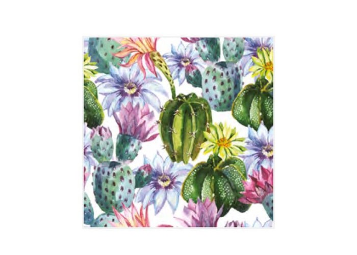 Χαρτοπετσέτα decoupage 33x33cm Exotic Flowers Χαρτοπετσέτα decoupage 33x33cm Exotic Flowers