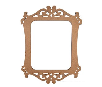 Κορνίζα ξύλινη mdf  495x390x6χιλ. Κορνίζα ξύλινη mdf  495x390x6χιλ.