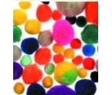 Πομ - πομ  3 μεγέθη  10 χρώματα Πομ - πομ  3 μεγέθη  10 χρώματα