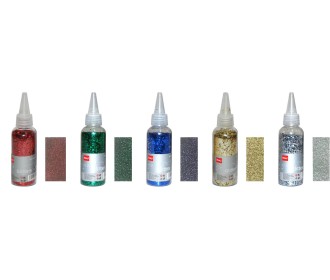 Glitter νιφάδες 1/64'' σε μπουκάλι 40γρ. Glitter νιφάδες 1/64'' σε μπουκάλι 40γρ.
