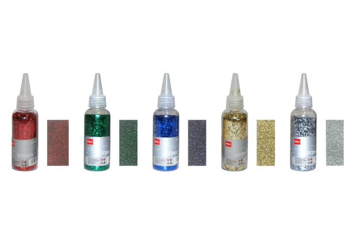 Glitter νιφάδες 1/64'' σε μπουκάλι 40γρ. Glitter νιφάδες 1/64'' σε μπουκάλι 40γρ.