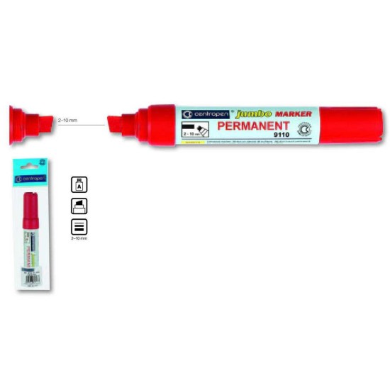 Μαρκαδόρος δεμάτων 2-10mm, jumbo permanent