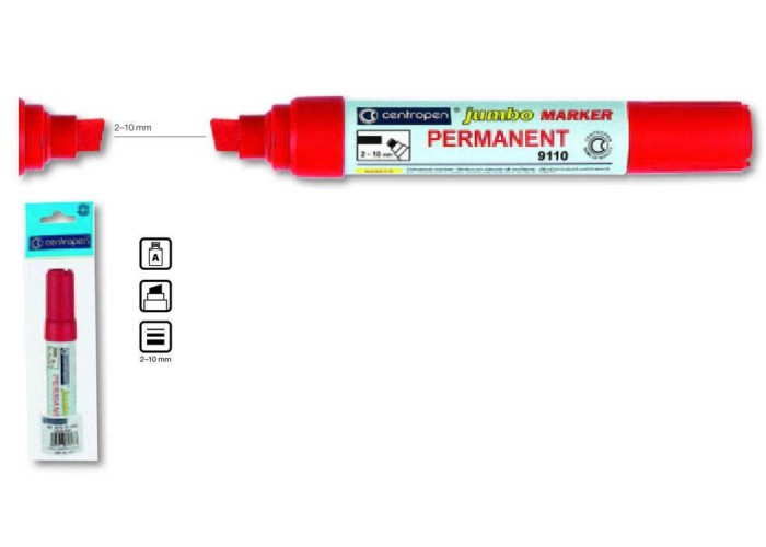 Μαρκαδόρος δεμάτων 2-10mm, jumbo permanent