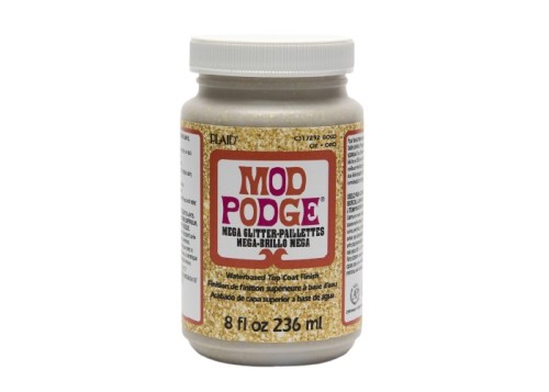 Mod Podge mega glitter gold 236ml Mod Podge mega glitter gold 236ml