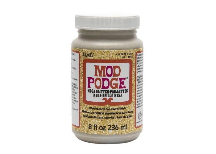 Mod Podge mega glitter gold 236ml
