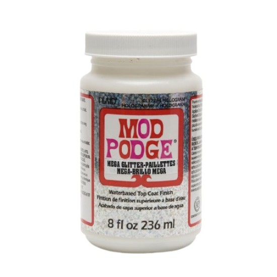 Mod Podge mega glitter hologram 236ml Mod Podge mega glitter hologram 236ml