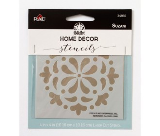 Stencil 10x10cm suzani Stencil 10x10cm suzani