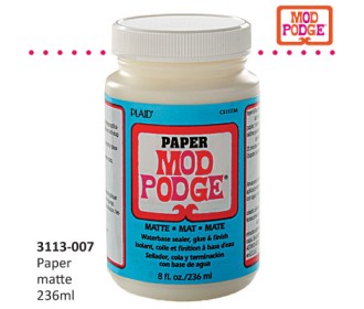 Mod Podge  paper matte 236ml Mod Podge  paper matte 236ml