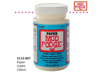 Mod Podge paper matte 236ml Mod Podge paper matte 236ml