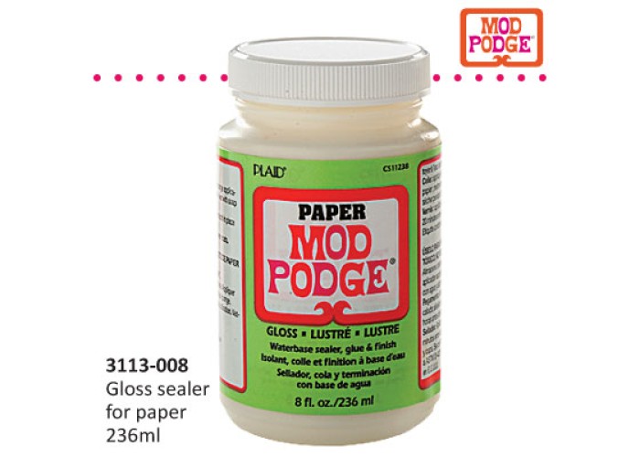 Mod Podge paper gloss 236ml Mod Podge paper gloss 236ml