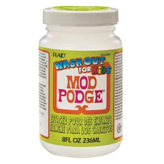 Mod Podge κόλλα για παιδιά ( που φεύγει με το πλύσιμο - wash out )  236ml 