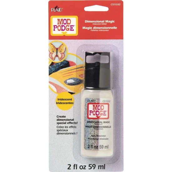 Mod Podge • Dimensional magic glitter 59ml ασημί