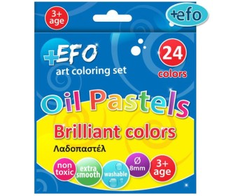 Λαδοπαστέλ +Efo 24 χρώματα   Λαδοπαστέλ +Efo 24 χρώματα