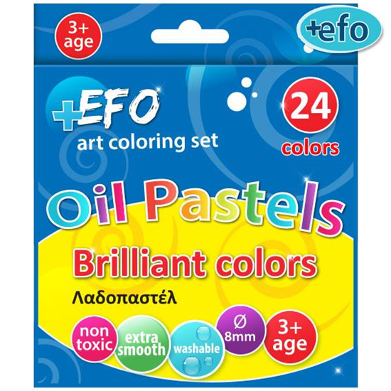 Λαδοπαστέλ +Efo 24 χρώματα Λαδοπαστέλ +Efo 24 χρώματα