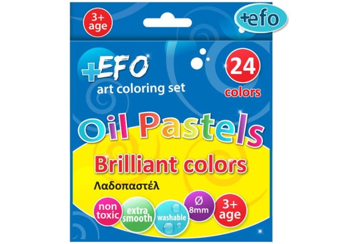 Λαδοπαστέλ +Efo 24 χρώματα Λαδοπαστέλ +Efo 24 χρώματα