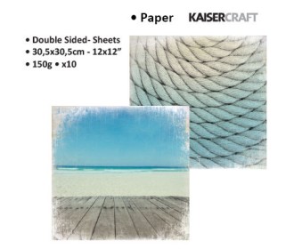 Χαρτόνι διπλής όψης 30cm x 30xm 150gr - ocean  Χαρτόνι διπλής όψης 30cm x 30xm 150gr - ocean