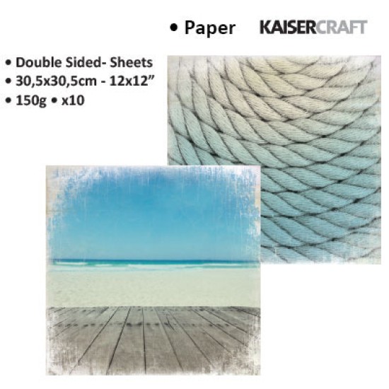 Χαρτόνι διπλής όψης 30cm x 30xm 150gr - ocean Χαρτόνι διπλής όψης 30cm x 30xm 150gr - ocean