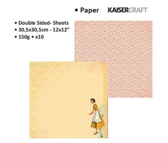 Χαρτόνι 30 x 30cm Kraft  διπλής όψης  Χαρτόνι 30 x 30cm Kraft  διπλής όψης