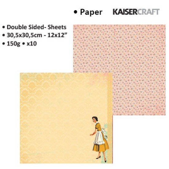Χαρτόνι 30 x 30cm Kraft διπλής όψης Χαρτόνι 30 x 30cm Kraft διπλής όψης