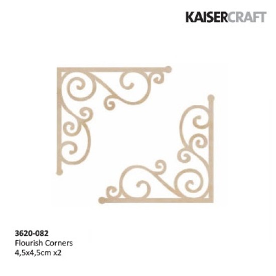 ΞΥΛΙΝΕΣ ΔΙΑΚΟΣΜΗΤΙΚΕΣ ΓΩΝΙΕΣ 4.5x4.5cm X2τεμ ΞΥΛΙΝΕΣ ΔΙΑΚΟΣΜΗΤΙΚΕΣ ΓΩΝΙΕΣ 4.5x4.5cm X2τεμ